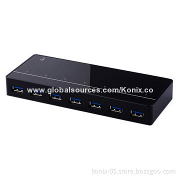 Optical audio USB 3.0 hub with DCP charging port